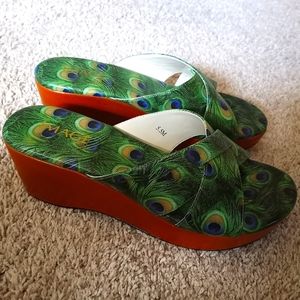 NWT Image Wedge Sandals